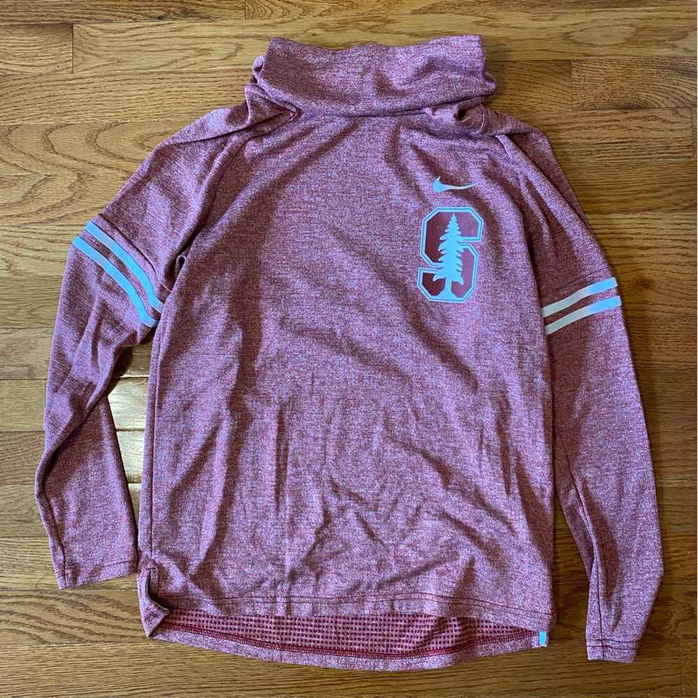 Stanford dri-fit pullover size small